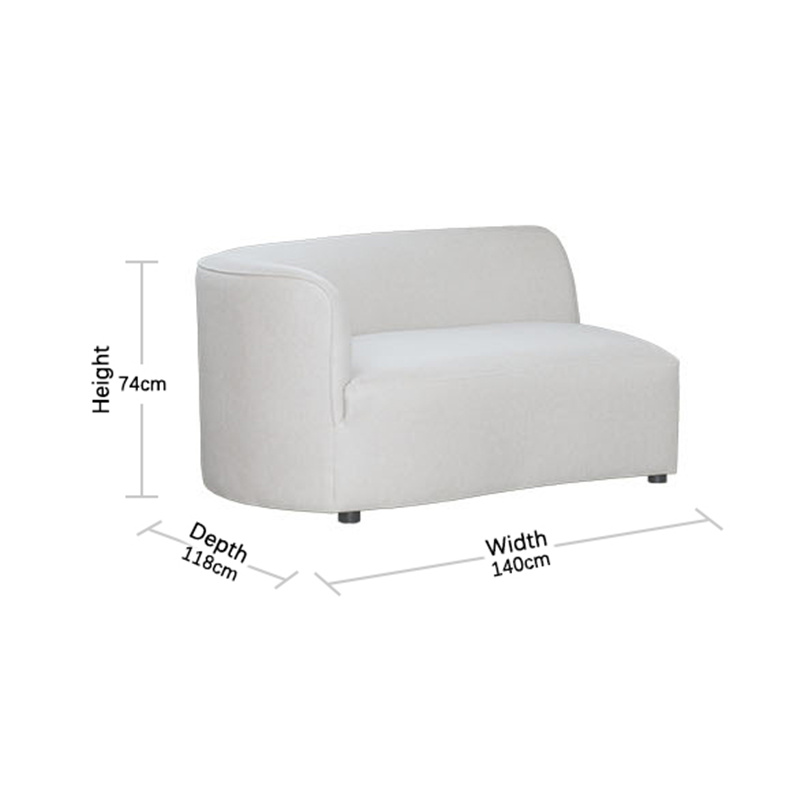 Sofa ea Crescent - Litulo tse 3 tsa Letsoho le letšehali