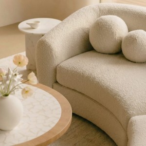 Atelier Large Curved Modular Sofa | Luxury Modular Sectional Sofa | Villa Living Room Modular Sofa-1