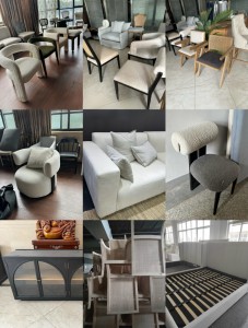 boucle-sofa-natural-marble-coffee-table-designer-style