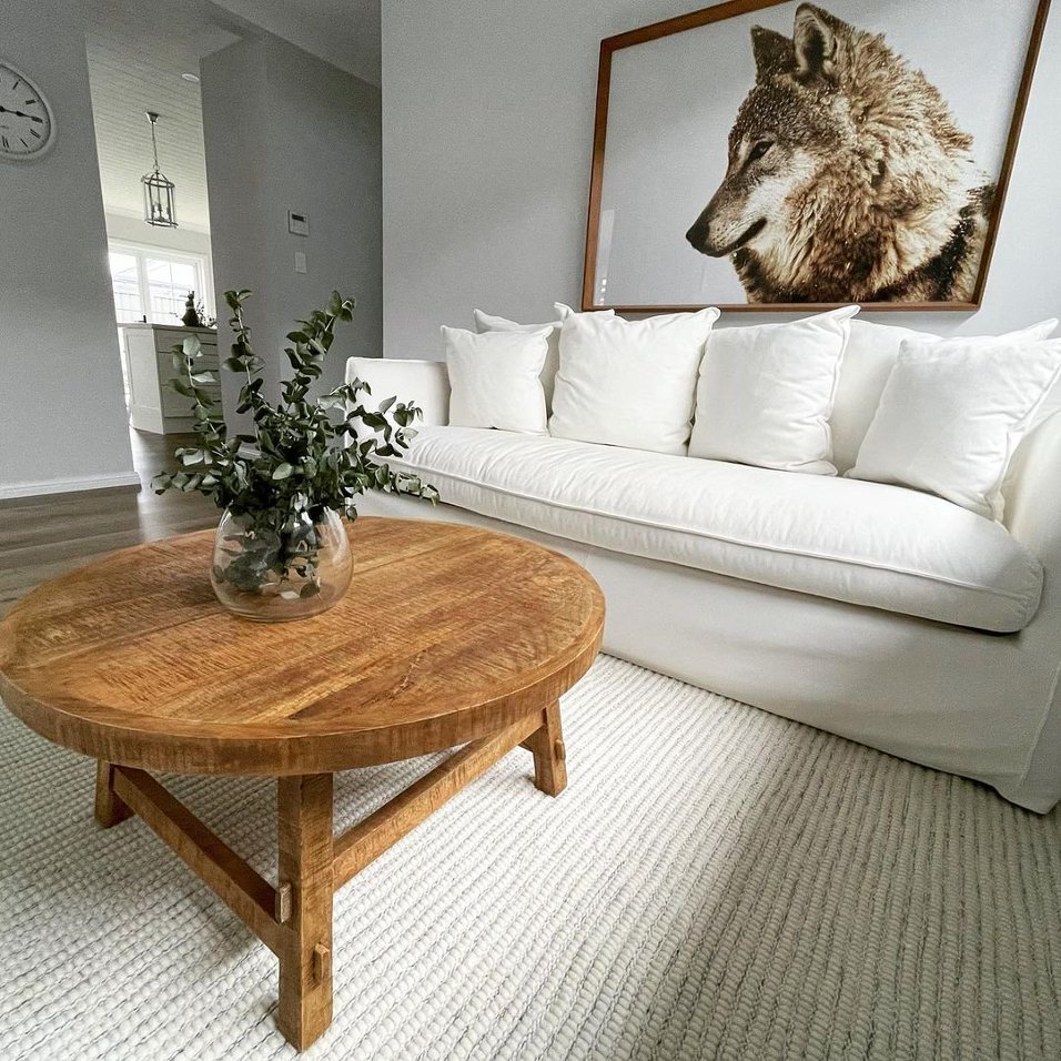 Premium Linen Deep-Seat Sofa Collection (Cloud-like Comfort)